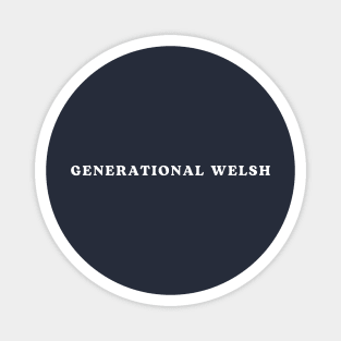Generational Welsh Memecoin Cryptocurrency Magnet